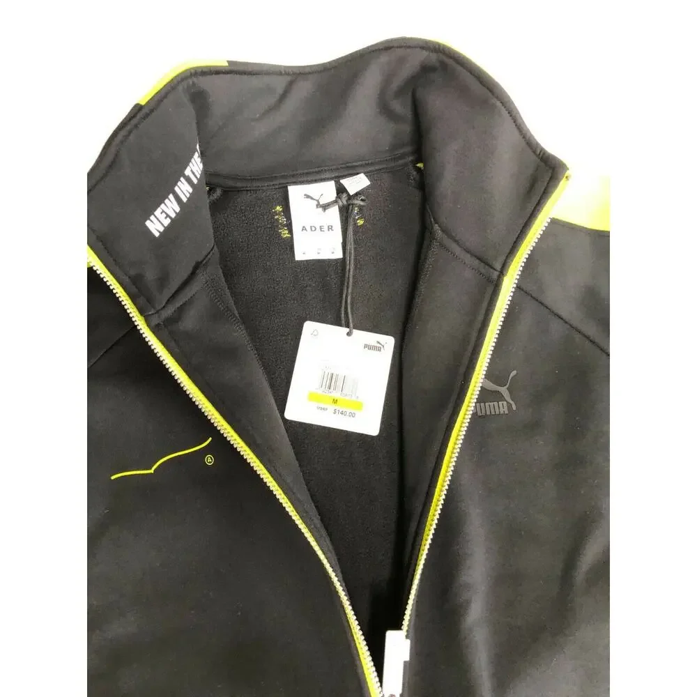 Puma x Ader T7 Men's Track Jacket Pant 95533 01Black/Neon Size M NWT